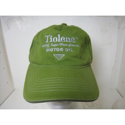 TIOLENE Motor Oil  Hat Cap 100% SuperPennsylvania  Green  SnapBack PURE OIL CO.  eb-83667985
